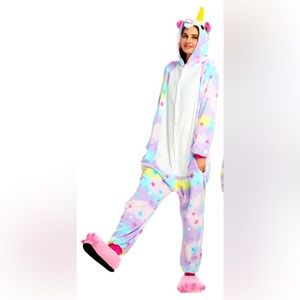 Pastel Dream Unicorn Kigurumi Onesie
Paiamas Animal Costumes For Women & Men